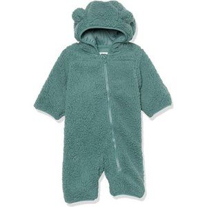 Unisex Babies' Sherpa Fleece Bunting Suit